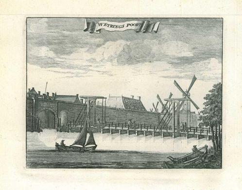 Zicht op Amsterdam, Antiek en Kunst, Kunst | Etsen en Gravures