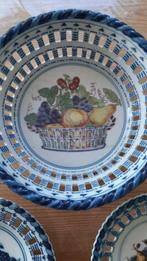 Tichelaar Makkum - Fruitschaal (3) - Aardewerk - Fruitmand, Antiek en Kunst
