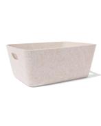 HEMA Mand 27x36x17cm vilt beige, Verzenden, Nieuw