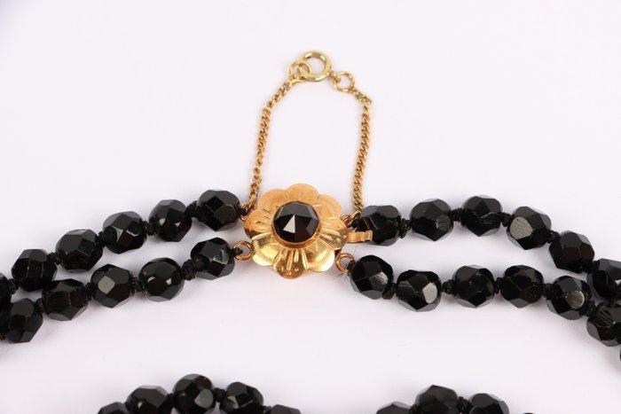 2-delige sieradenset - 14 karaat Geel goud, Sieraden, Tassen en Uiterlijk, Antieke sieraden