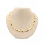 Gouden fantasieschakel ketting, Ophalen of Verzenden, Gebruikt, Overige kleuren, Goud