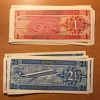 Nederlandse Antillen. - 10 x 1 and 10 x 2 1/2 Gulden - 1970, Postzegels en Munten, Munten | Nederland