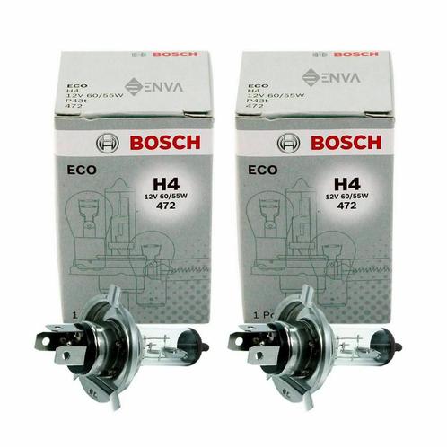 2x Bosch SET H4 lamp 12V 60/55W P43T 472 1987302803 FIAT..., Auto-onderdelen, Verlichting, Nieuw, Ophalen of Verzenden