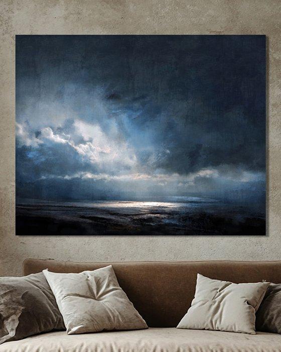 Chrystian Milanowski - Dramatic Skies - XL, Antiek en Kunst, Kunst | Designobjecten