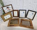 Themacollectie - Set van 7 vintage houten en bamboe, Antiek en Kunst