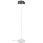 2dekans | Coast Vloerlamp 146 cm Grijs-Wit met Kap en, Huis en Inrichting, Lampen | Vloerlampen, Ophalen of Verzenden, Zo goed als nieuw