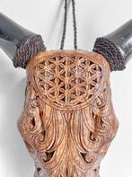Decoratief ornament - Indonesië - Met de hand gebeeldhouwd, Nieuw