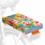 Zacht fietskussen Geborduurde bloemen look pimp je fiets, Nieuw