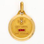 Hanger - 18 karaat Geel goud - 0.01ct. tw. Diamant
