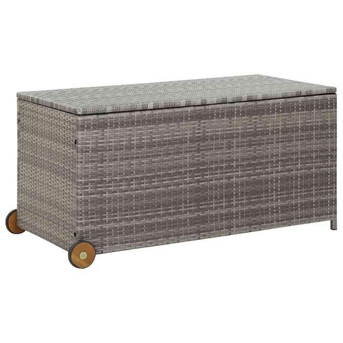 Tuinbox Lichtgrijs 120cm | Retourdeal | 40% Korting!, Tuin en Terras, Bergingen en Tuinkasten, Nieuw, Kunststof, Containerberging