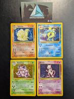 Wizards of The Coast - 4 Card - Pokémon WOTC - 4 Cards Rare, Nieuw