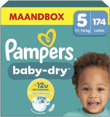 Pampers Baby-Dry - Maat 5 - 174 stuks beschikbaar voor biedingen