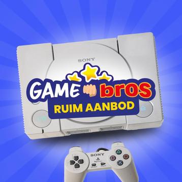 Gamebros.nl - Ruim assortiment in PS1 games en consoles! beschikbaar voor biedingen