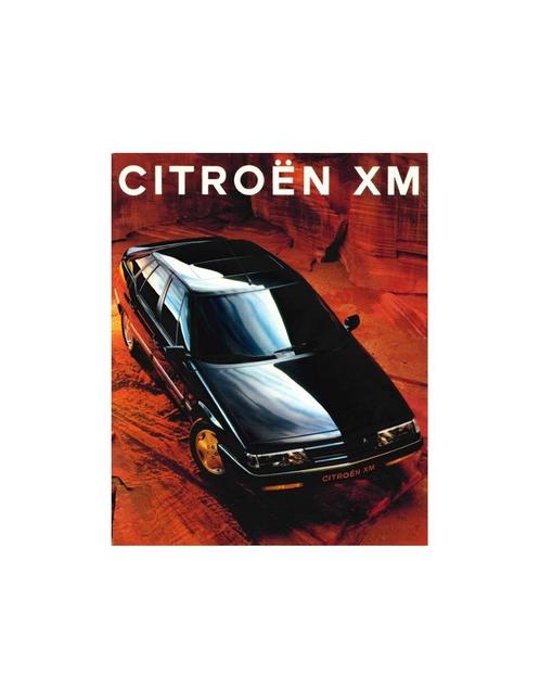 1993 CITROEN XM BROCHURE ENGELS, Boeken, Auto's | Folders en Tijdschriften