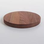 HOCHO Walnoten Houten Onderzetter Ø100mm – Luxe & Duurzaa, Ophalen of Verzenden, Nieuw