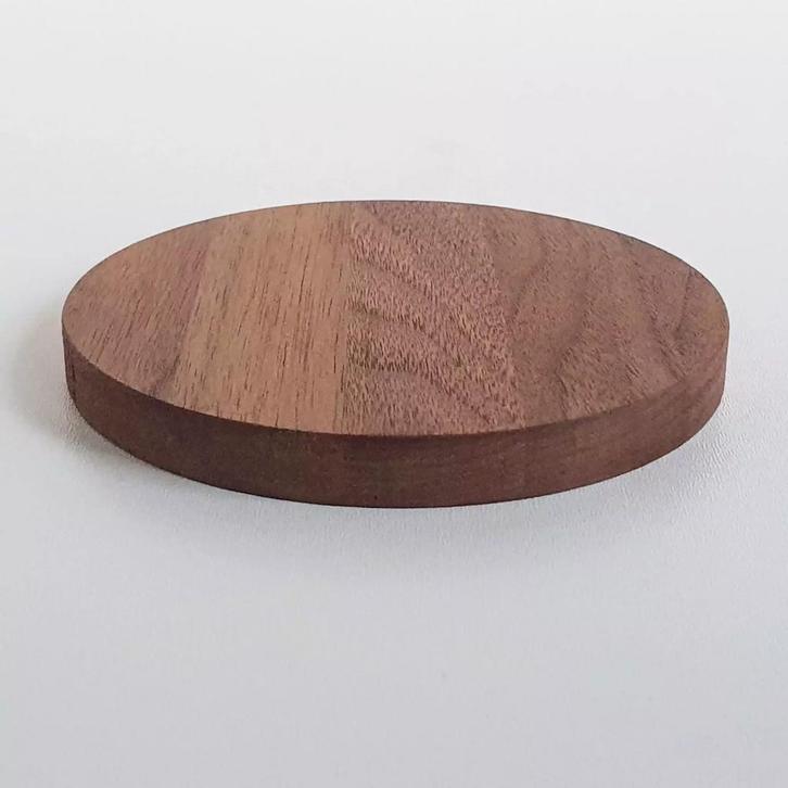 HOCHO Walnoten Houten Onderzetter Ø100mm – Luxe & Duurzaa, Huis en Inrichting, Keuken | Keukenbenodigdheden, Nieuw, Ophalen of Verzenden