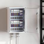 vidaXL Bedieningskast Grijs 57 x 24,5 x 70 cm ABS Kunststof, Verzenden, Nieuw