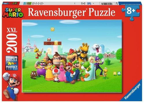 Super Mario Puzzel (200 XXL stukjes) | Ravensburger -, Hobby en Vrije tijd, Denksport en Puzzels, Nieuw, Verzenden