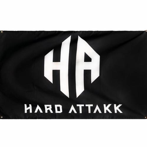 Hard Attakk Flag (Flags), Diversen, Vlaggen en Wimpels, Nieuw, Verzenden