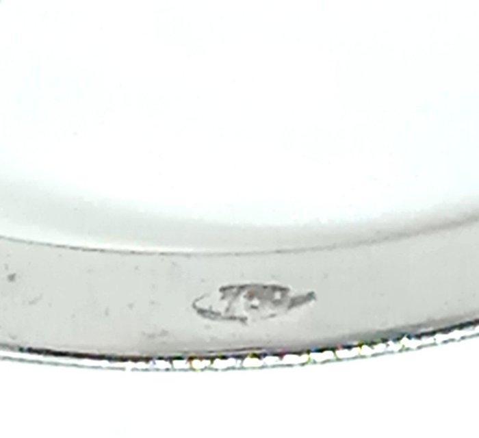 Zonder Minimumprijs - Ring - 18 karaat Witgoud Smaragd -, Sieraden, Tassen en Uiterlijk, Ringen