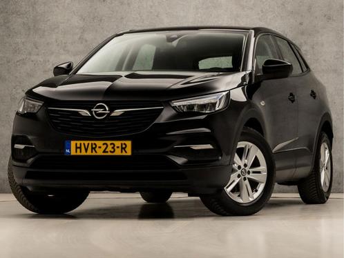 Zakelijke Lease |  Opel Grandland X 1.2 Turbo Sport, Auto's, Opel, Onderhoudsboekje, Lease, Grijs, Automaat, SUV of Terreinwagen