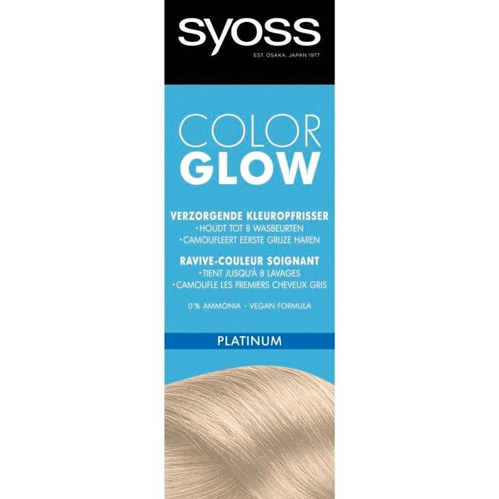 Syoss Color Glow Platinum Verzorgende Kleuropfrisser, Sieraden, Tassen en Uiterlijk, Uiterlijk | Haarverzorging, Haarverzorger of -hersteller