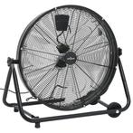 Trommelventilator 60cm Zwart - Retourdeal! 40% Korting, Witgoed en Apparatuur, Ventilatoren, Ophalen of Verzenden, Nieuw, Vloerventilator