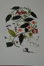 Salvador Dali (1904-1989) - Passion flower, Antiek en Kunst