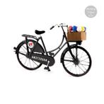 Miniatuurfiets met tulpjes zwart Amsterdam 13,5 x 8 cm, Kleding | Heren, Ophalen of Verzenden, Nieuw