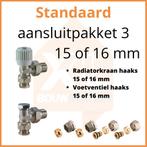 Eco 4 Standaard aansluitpakket 3 (Aansluitsetten (tip!)), Doe-het-zelf en Verbouw, Ophalen of Verzenden, Nieuw, Radiator, Hoog rendement (Hr)