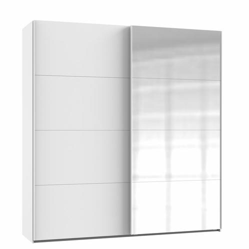 SALE: -17% Woonexpress Kledingkast Aalst - Spaanplaat - Wit, Huis en Inrichting, Kasten | Kledingkasten, 50 tot 75 cm, Met deur(en)