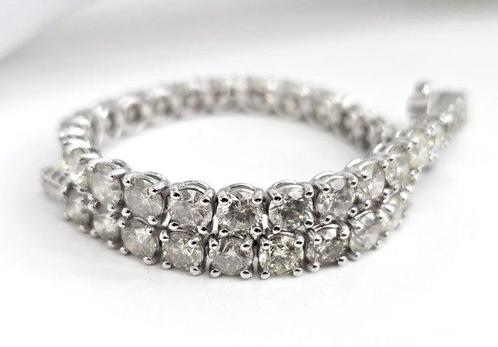 Zonder Minimumprijs - Armband - 14 karaat Witgoud - 13.10ct., Sieraden, Tassen en Uiterlijk, Armbanden