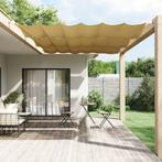 vidaXL Luifel verticaal 140x270 cm oxford stof beige, Tuin en Terras, Zonneschermen, Verzenden, Nieuw