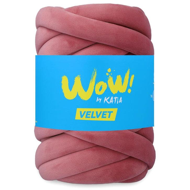 Katia WOW Velvet - 500 Make-up - Jumbo Chenille Garen voor, Hobby en Vrije tijd, Breien en Haken, Ophalen of Verzenden