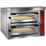 Diamond Pizza Oven | 2x 4 Pizzas Ø350mm | 400°C | 400V | S, Ophalen of Verzenden, Nieuw in verpakking