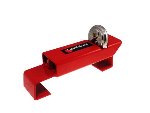 Trailerslot DoubleLock Trailer Lock RED Medium, Doe-het-zelf en Verbouw, Hang- en Sluitwerk, Nieuw, Verzenden