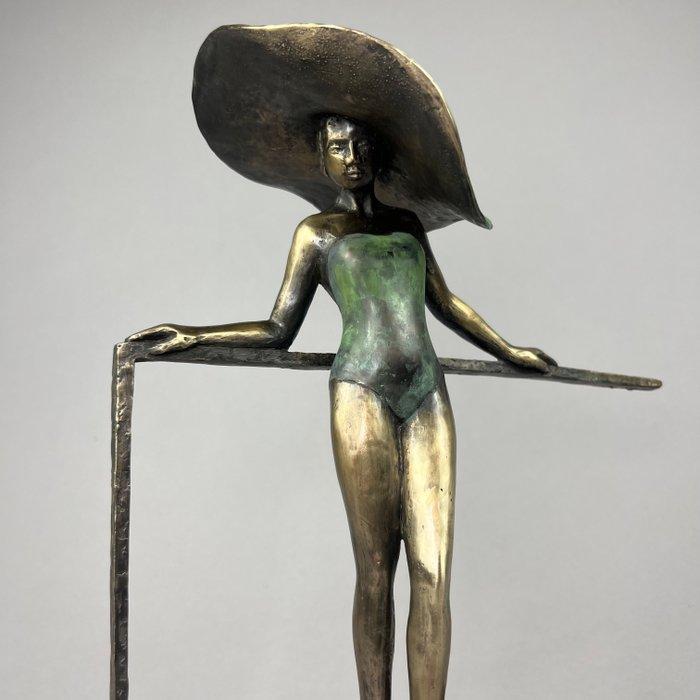J. Zak (XX-XXI) - Missing summer - bronze, Antiek en Kunst, Kunst | Designobjecten