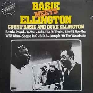 LP gebruikt - Count Basie - Basie Meets Ellington, Cd's en Dvd's, Vinyl | Jazz en Blues, Zo goed als nieuw, Verzenden