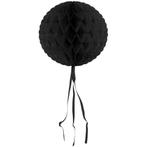 Honeycomb Bal Zwart Franje 30cm, Hobby en Vrije tijd, Verzenden, Nieuw
