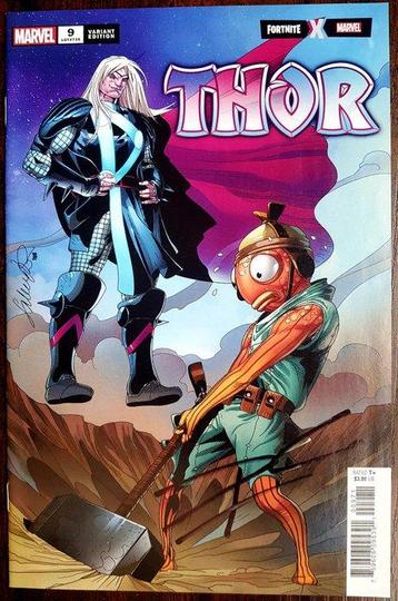 Thor #9 Fortnite X Marvel - Signed by Donny Cates + COA - 1 beschikbaar voor biedingen