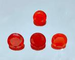 Zonder Minimumprijs - 4 pcs Vuuropaal - 3.33 ct - Antwerp, Sieraden, Tassen en Uiterlijk, Edelstenen, Nieuw