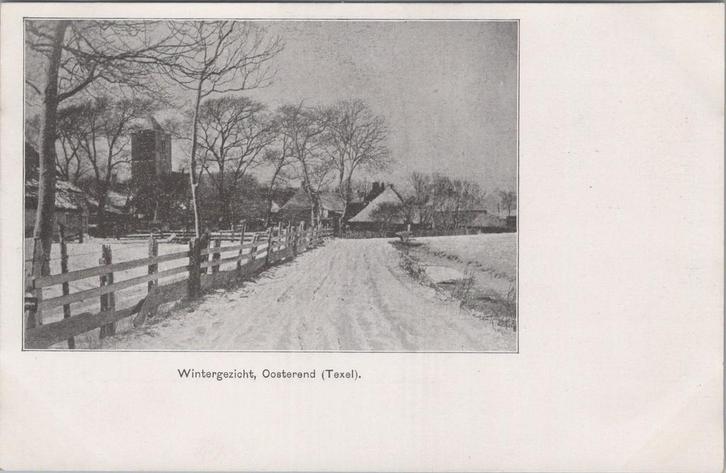 OOSTEREND (Texel) - Wintergezicht, Verzamelen, Ansichtkaarten | Nederland