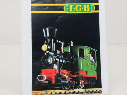 LGB reclame blad 1981 1982 (LGB Promotie, Boeken en CDDVD), Verzamelen, Spoorwegen en Tramwegen, Overige typen, Zo goed als nieuw