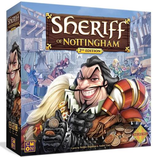Sheriff of Nottingham 2nd Edition | Cool Mini Or Not -, Hobby en Vrije tijd, Gezelschapsspellen | Bordspellen, Nieuw, Verzenden