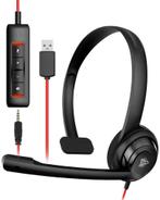 NUBWO Computerheadset met microfoon, met ruisonderdrukkende, Verzenden, Nieuw
