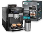 Siemens -  Eq.6 Plus S800  Zwart, Witgoed en Apparatuur, Koffiezetapparaten, Afneembaar waterreservoir, Verzenden, Espresso apparaat