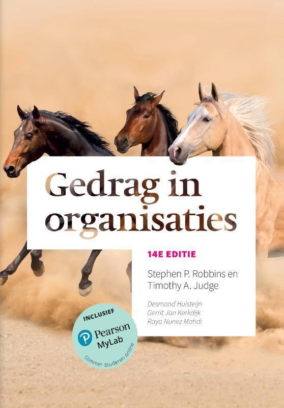 Gedrag in organisaties 9789043037204 Stephen P. Robbins, Boeken, Schoolboeken, Zo goed als nieuw, Verzenden