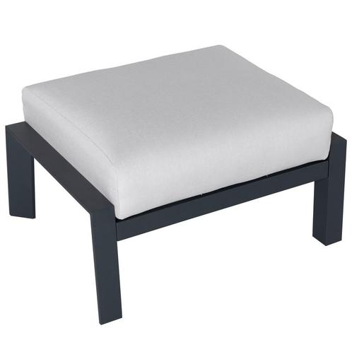 Fortaleza voetenbank 77x54,5xH44 cm antraciet, Tuin en Terras, Tuinmeubel-accessoires, Nieuw, Ophalen of Verzenden