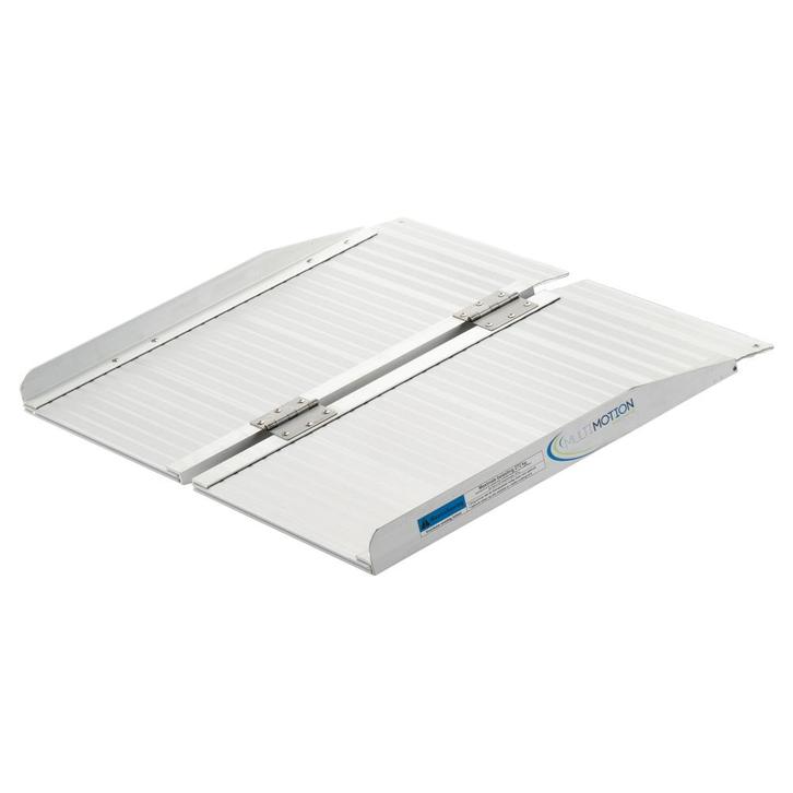 Opvouwbare oprijplaat aluminium - 61 cm, Diversen, Verpleegmiddelen, Ophalen of Verzenden