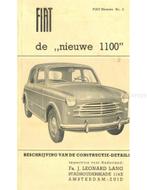 FIAT, DE NIEUWE 1100 BESCHRIJVING VAN DE, Boeken, Auto's | Boeken, Nieuw, Author